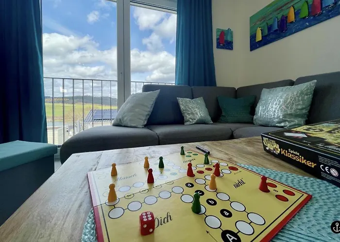 Sonnenweg 36 Lakeview House Türkis Diemelsee Ferienhaus *