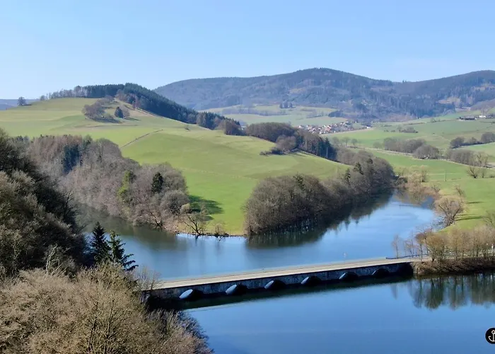 Ferienhaus Sonnenweg 36 Lakeview House Türkis Diemelsee *